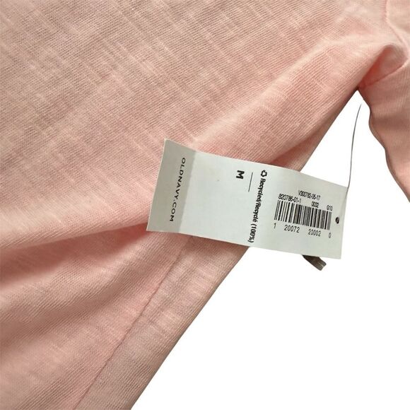Old Navy Llama Short Sleeve Shirt Pink Medium NWT - Picture 6 of 6
